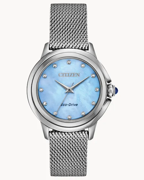 Citizen Ceci Ladies Eco-Drive Blue Dial Watch | CITIZEN Citizen Ceci Ladies Eco-Drive Blue Dial Watch | CITIZEN